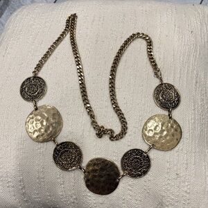 Elegant Gold-Tone Necklace